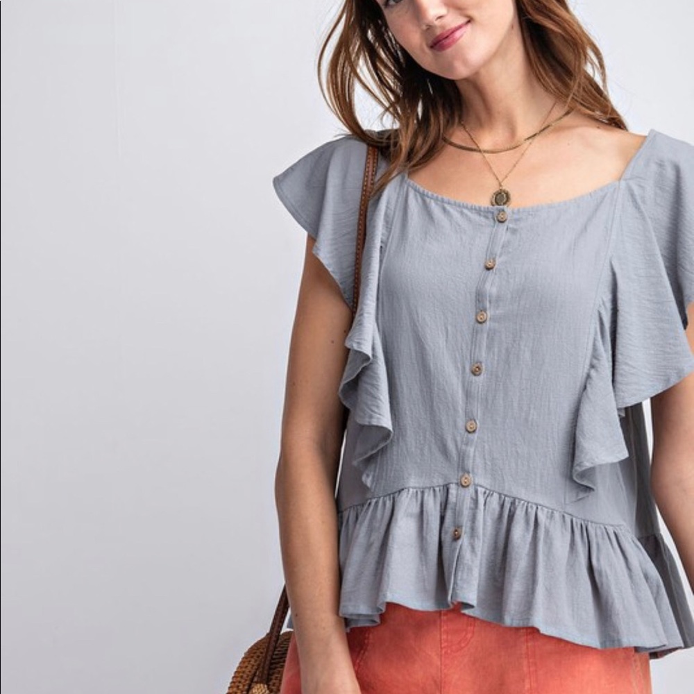 Sweet ruffle top